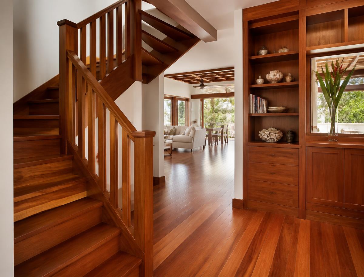 [Project Title] Interior Hardwood Joinery